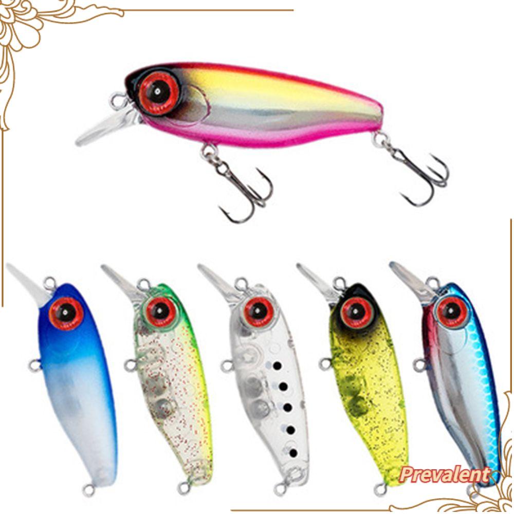 Preva Umpan Ikan Kecil Mengambang 38mm 2.7g Tackle Bermanfaat Musim Dingin Memancing Long Casting Lure