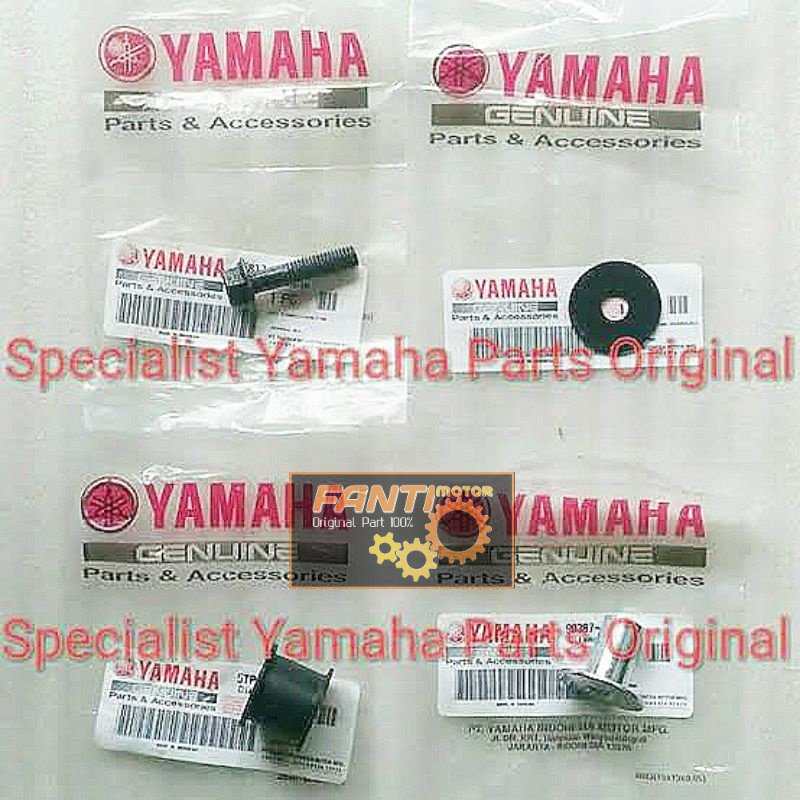 BAUT SET BAWAH KNALPOT JUPITER Z1 PART ORIGINAL YAMAHA