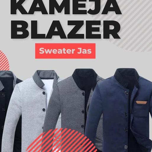 ← ••PshFash•• Kemeja Blazer Sweater Jas  Pria - COD / Bayar di Tempat ☂