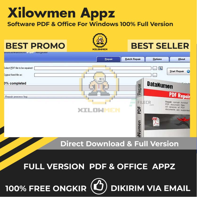 [Full Version]  DataNumen PDF Repair Pro PDF Office Lifetime Win OS