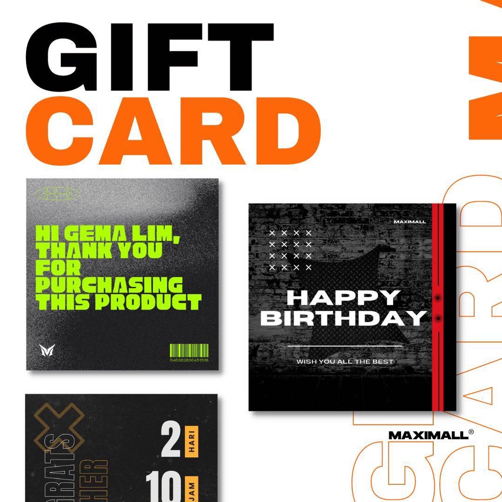 

Maximall Special Gift Card