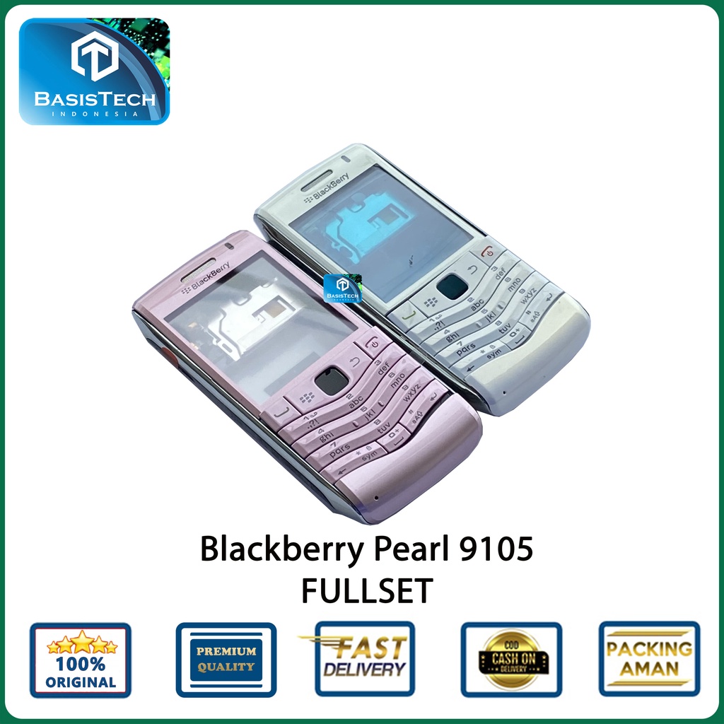 HOUSING CASING BLACKBERRY BB PEARL 9105 FULLSET ORIGINAL QUALITY