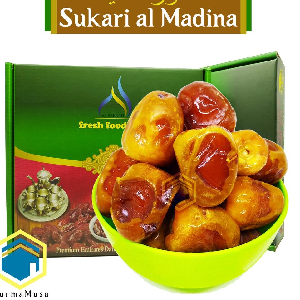 

❉ Kurma Sukari 1kg Premium Basah Original Kualitas Super ( Kemasan Dus Tebal ) ✩