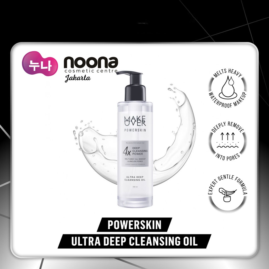 MAKE OVER POWERSKIN ULTRA DEEP CLEANSING OIL 190ML -NJ