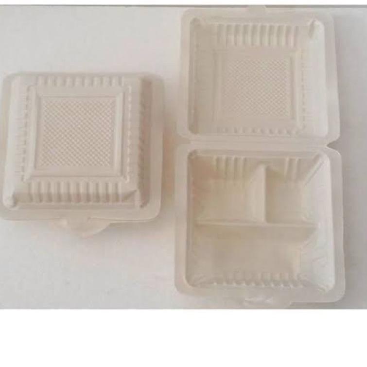 

T21 Meal box sekat 3, isi 10 lembar CUCI GUDANG ㅦ