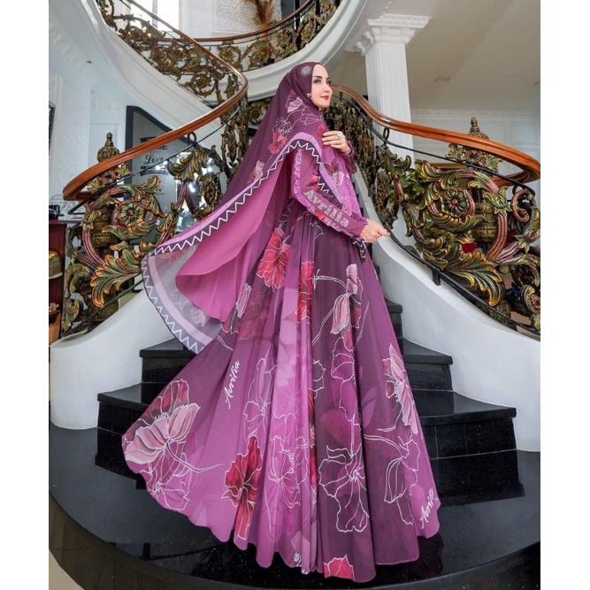 Gamis syar'i KARINA SERIES FM