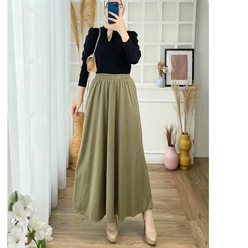 ➻ ROK POLOS MAYUNG PREMIUM / BASIC SKIRT / MAY SKIRT ROK MUSLIMAH PANJANG MURAH KERJA NGANTOR KULIAH