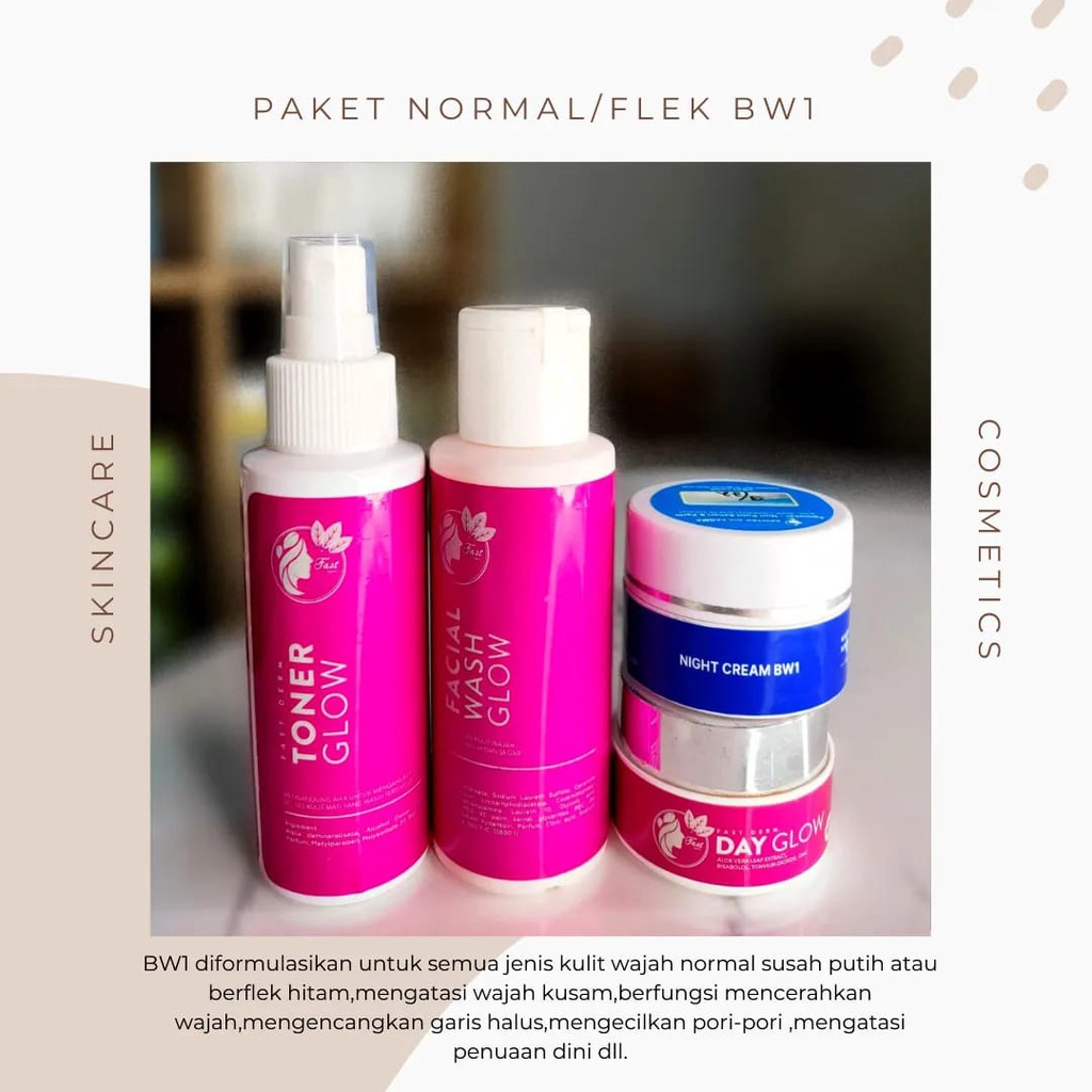 FASTDERM PAKET NORMAL GLASSKIN / FASTDERM PAKET BASIC BW1 FAST DERM ORIGINAL