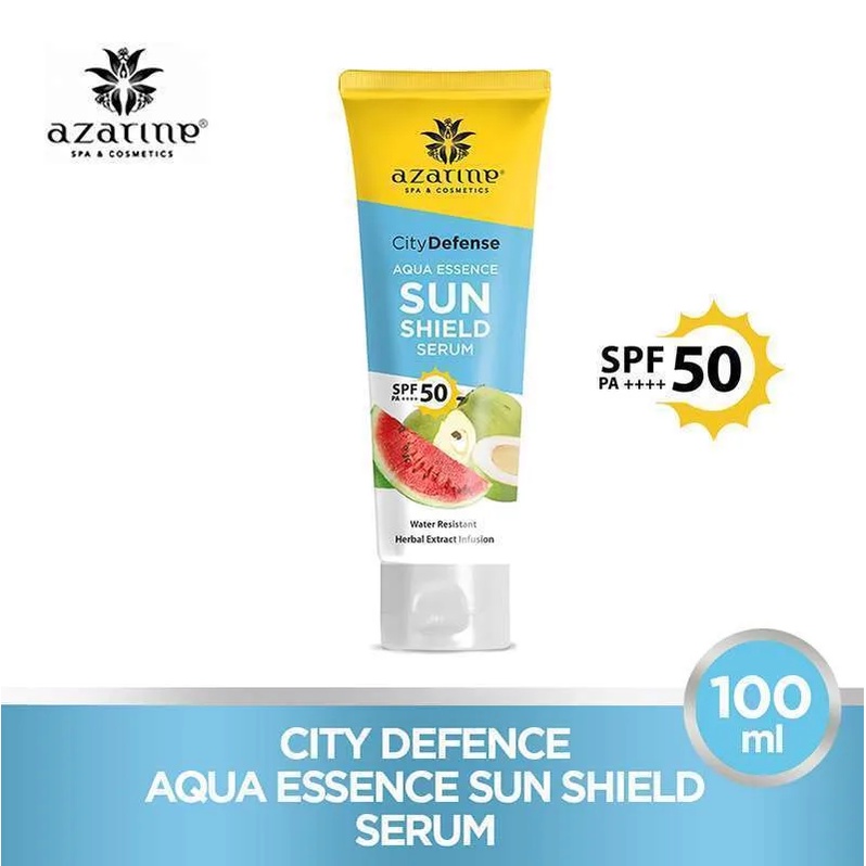 AZARINE City Defense Aqua Essence Sun Shield Serum Spf 50 PA+++ - 100ml