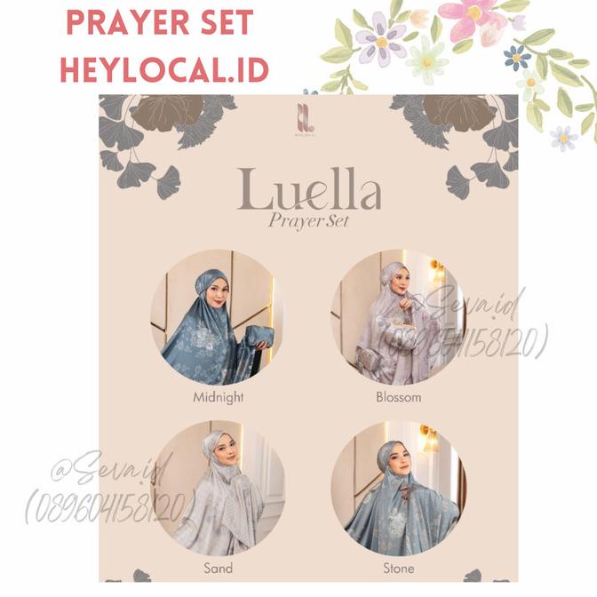 Heylocal LAFIYA LUELLA PRAYER SET LOCAL ID MUKENA LOCAL.ID HEYLOCAL.ID