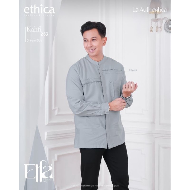 Sarimbit Elfa 281 DENIM BLUE by Ethica