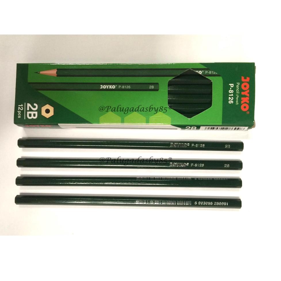 

B32 Pensil JOYKO 2B P-8126 (1 Pak Isi 12 Pcs) / Pensil Joyko P-8126 / Pencil Joyko P-8126 / Joyko Pencil P-8126 / Joyko P 8126 / Joyko P8126 SERBA MURAH ラ