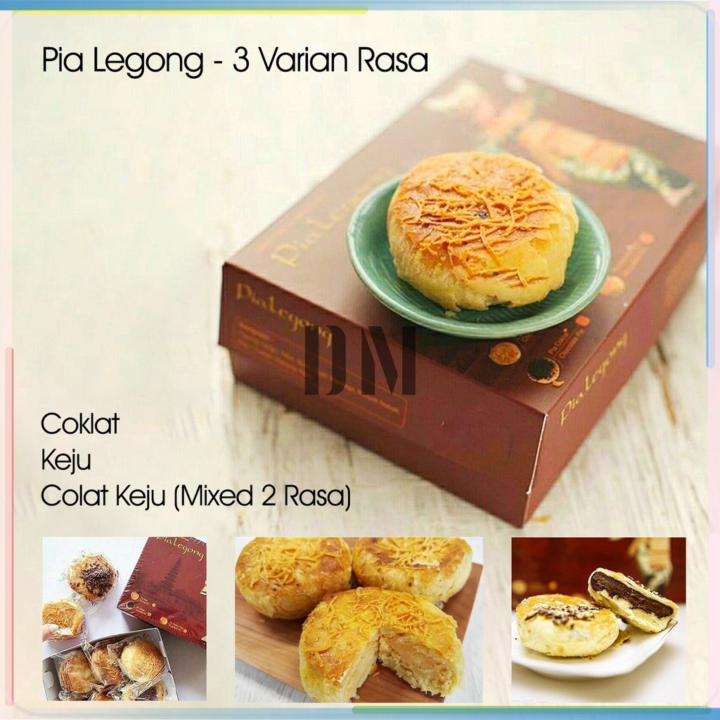 

Pia Kue Bakpia Legong Oleh Oleh Khas Asli Bali Mix Coklat Keju Kacang Hijau Isi 6 8 Pcs Box