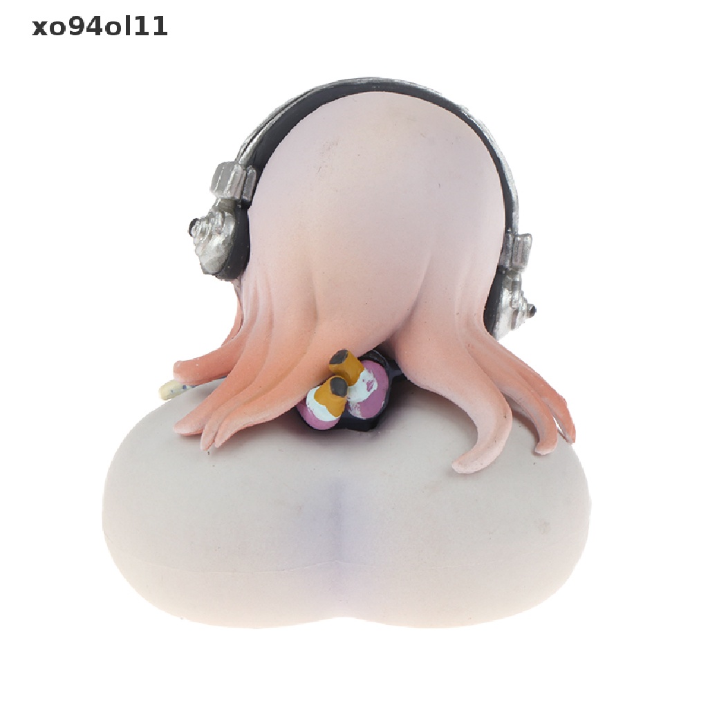 Xo 1Pc Anime Super Sonico Figure Q Versi Lucu Bungkuk Mini Boneka Aksesoris Mobil OL