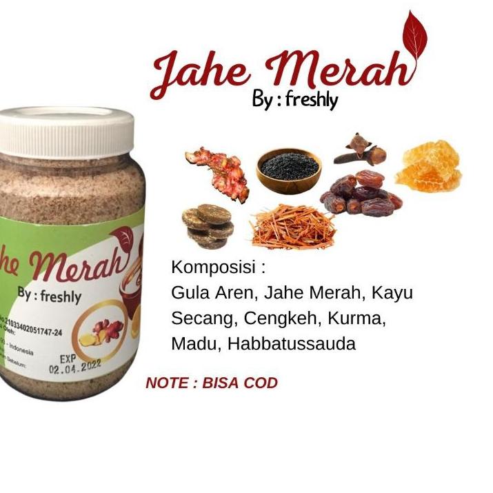 

℗ JAHE MERAH BY FRESHLYLEMON(1JM) ◊