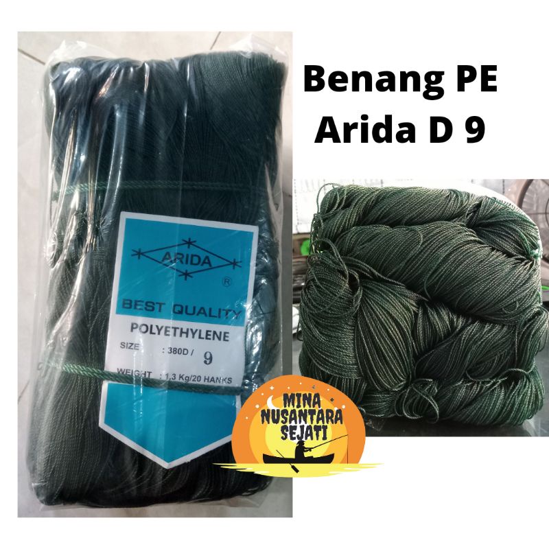 Benang PE Arida D6/D9/D12/D15/D18/D21/D24/D30  /Tali tambang pengikat / 1pack Isi 20 ikat