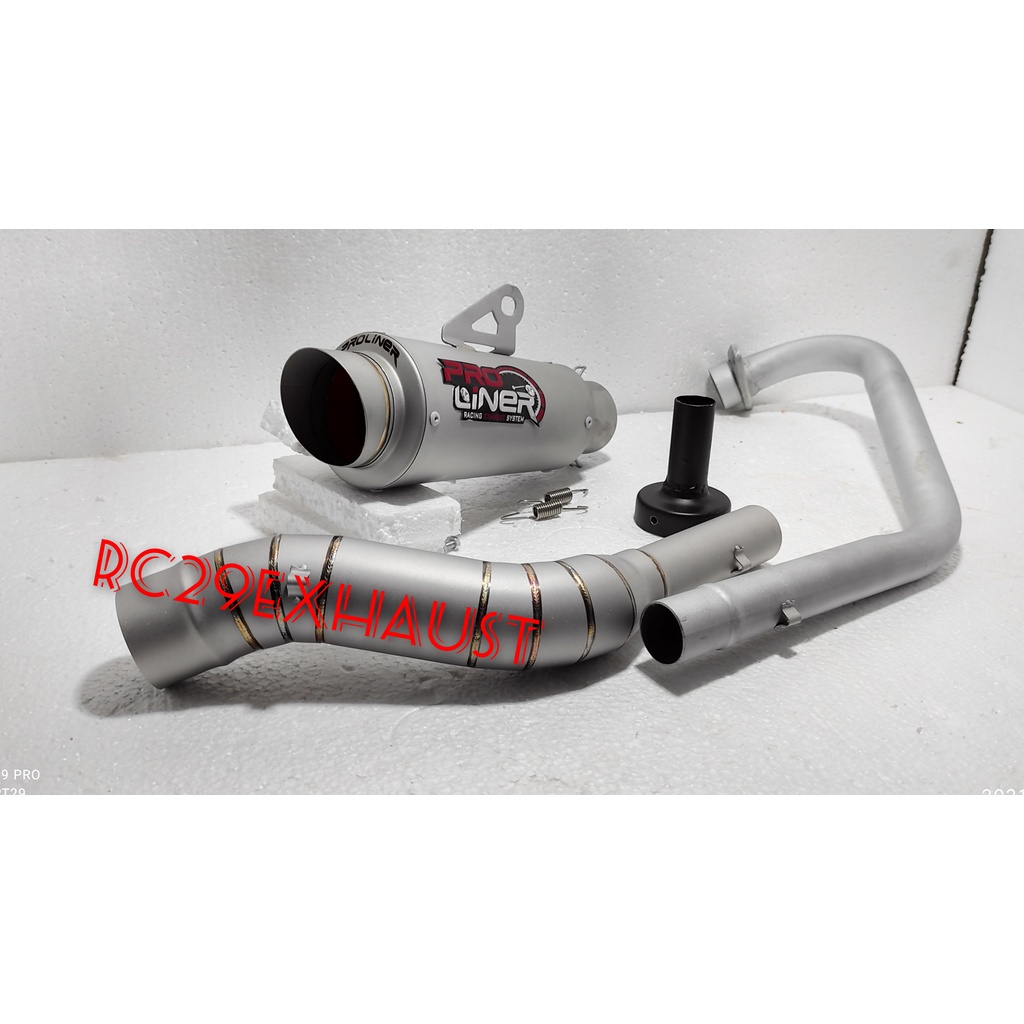 Knalpot Racing/PRO LINER TR1 SHORT/PROLINER/Vixion/Satria fu/Fu/Cbr 150R/Cb 150R/Cb 150 old/Thander/