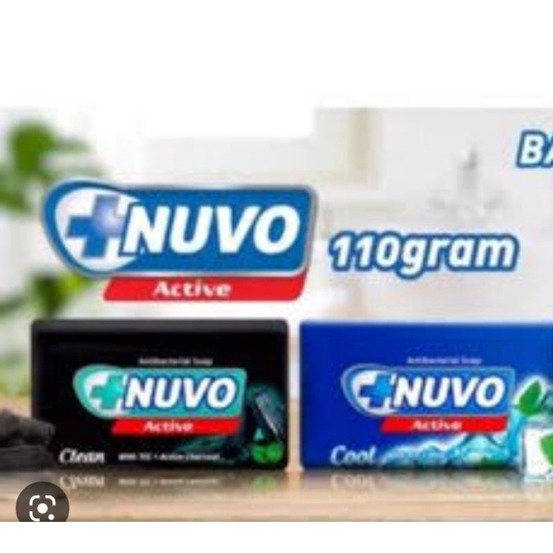 Nuvo Active Clean 110gr / Nuvo  Sabun Mandi Ukuran besar 110gr