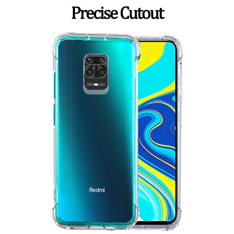Lembut TPU Shockproof case Untuk Xiaomi Redmi Note 9S 9 Pro 7 K30 Note 8T Silicone Cover/Silikon Pelindung case Shockproof case/Penjualan Panas