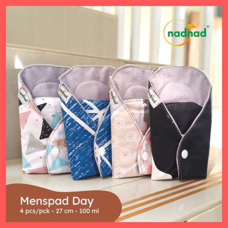 PAKET HEMAT  Menspad Nadnad | Pembalut Kain Bahan Katun | Pembalut Kain Cuci Ulang | Softex Kain Cuc