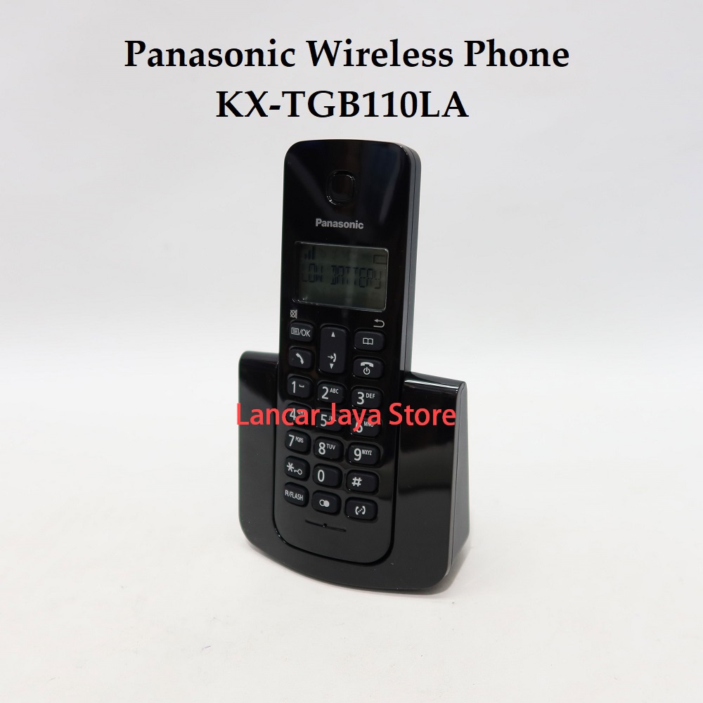 Panasonic Wireless KX-TGB110 (BLACK) New Models