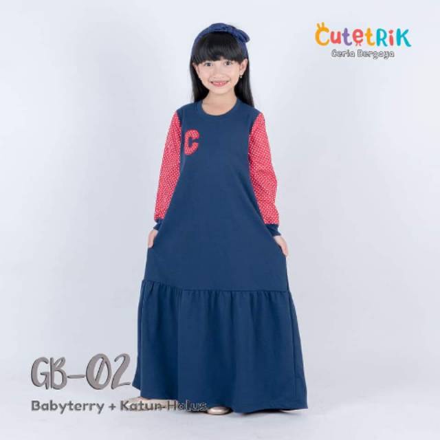 Gamis Anak Sporty Cutetrik GB-02