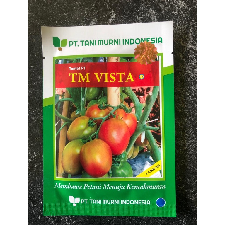 [BISA COD]Benih Tomat TM VISTA Isi ± 3.000 Biji  Bibit PT Tani Murni Indonesia