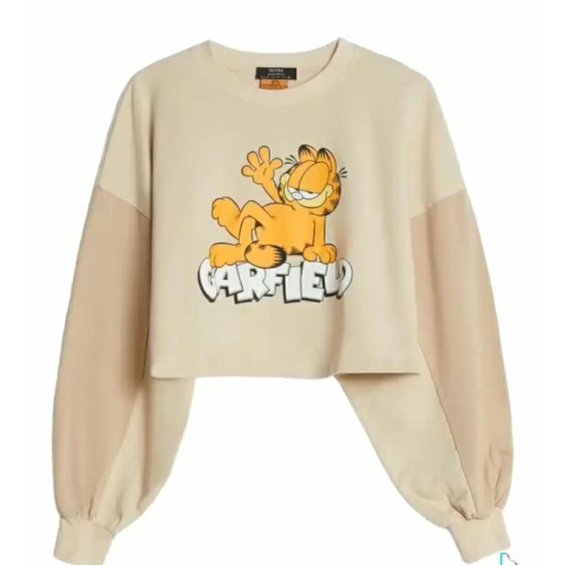 GARFIELD CROOPE • SWEATER CROPE WANITA