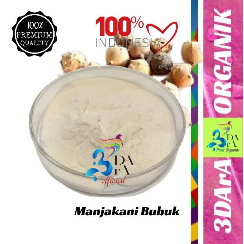 

Bubuk Buah Manjakani 100gr Premium Murni Tanpa Campuran