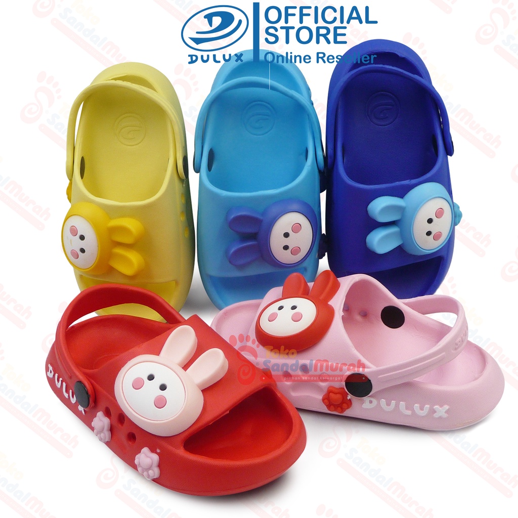 Toko Sendal Murah - Sandal Anak Perempuan Uk 24 - 29 / Sandal Anak Motif Bunny Lucu / Sandal Anak Perempuan Tali Belakang / Sandal Gunung Anak Perempuan [Toko Sendal Murah Kids 04 M 508 KLC]