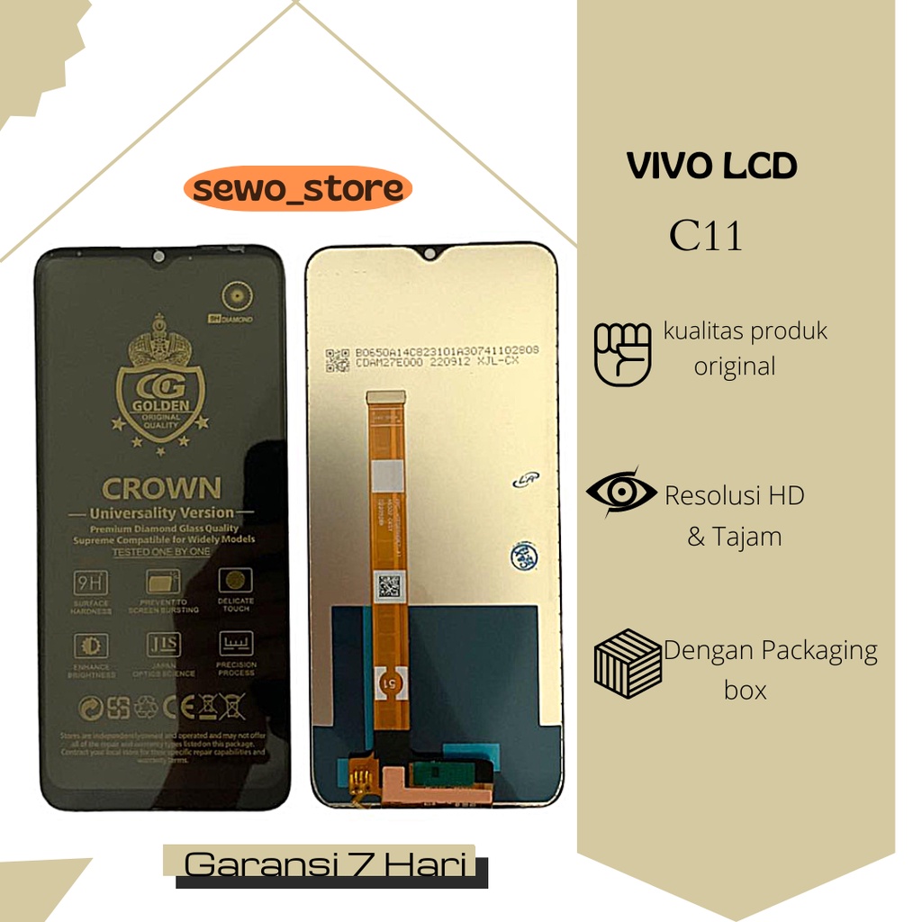 LCD TOUCHSCREEN REALME C11 - C12 - C15 - C15 - OPPO A15 - A15S - ORIGINAL COMPLETE FULLSET