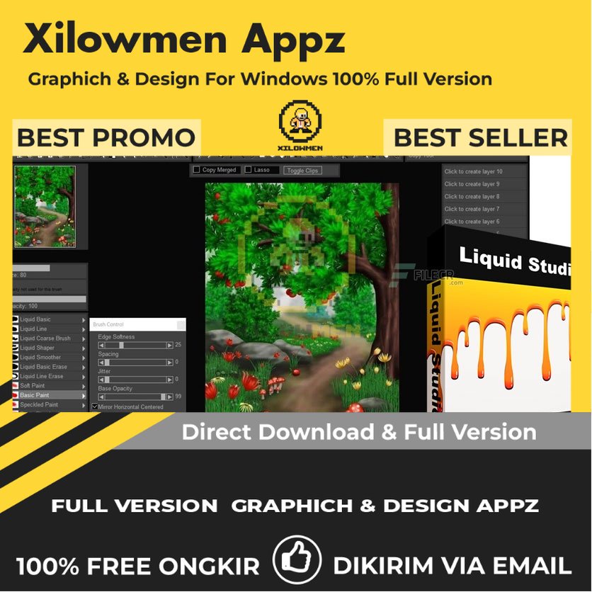 [Full Version] Pixarra TwistedBrush Liquid Studio Pro Design Graphics Lifetime Win OS