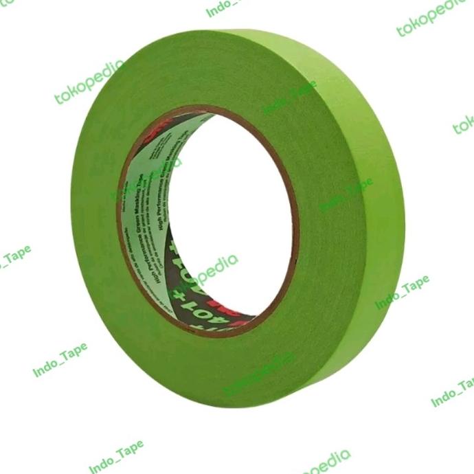 

Masking Tape 3M 233/401+ Green Uk 1in x 50mtr /Lakban Kertas