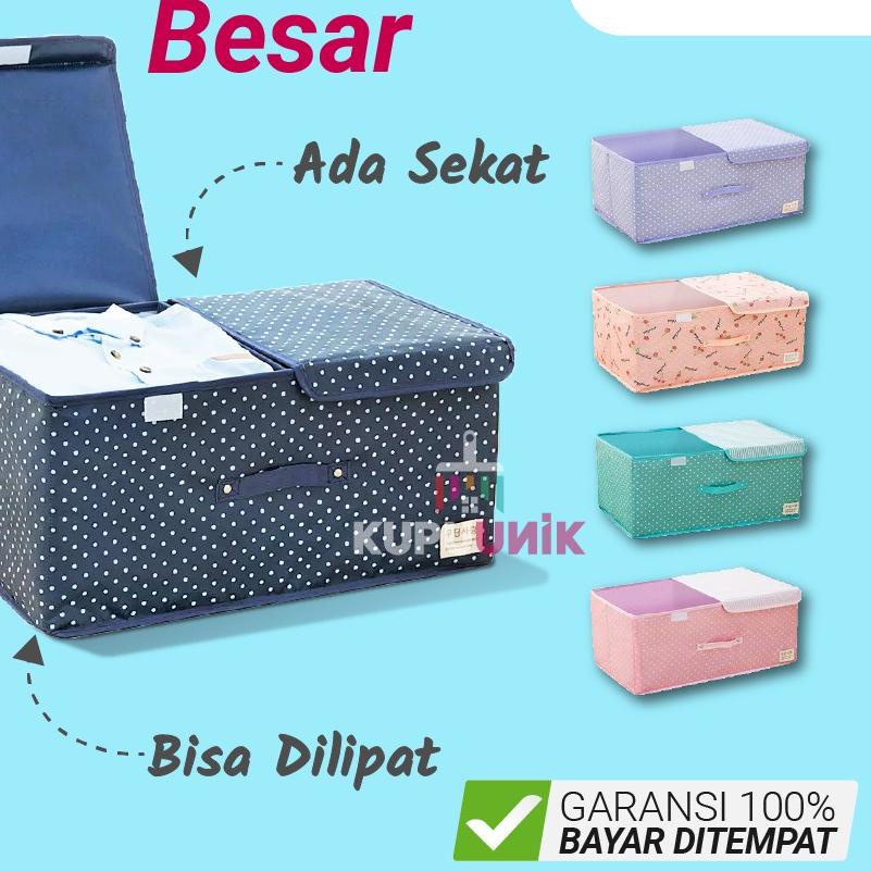 ☞ Kotak Penyimpanan Serbaguna Besar Kotak Penyimpanan Baju Mainan Storage Box Baju Mainan 726 ❈