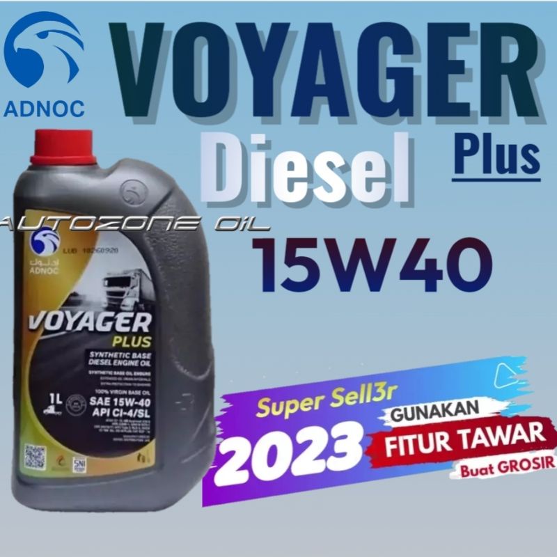Oli Adnoc diesel dan stp diesel sae 15w40 semi sintetik