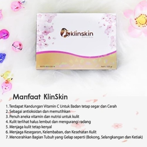 KLINSKIN BEAUTY SOAP ORIGINAL 100GR - SABUN BATANG KLINSKIN ASLI