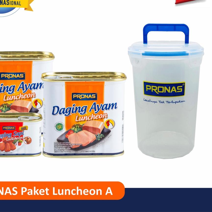 

♂ PRONAS Paket Luncheon A Free Cannister ♀