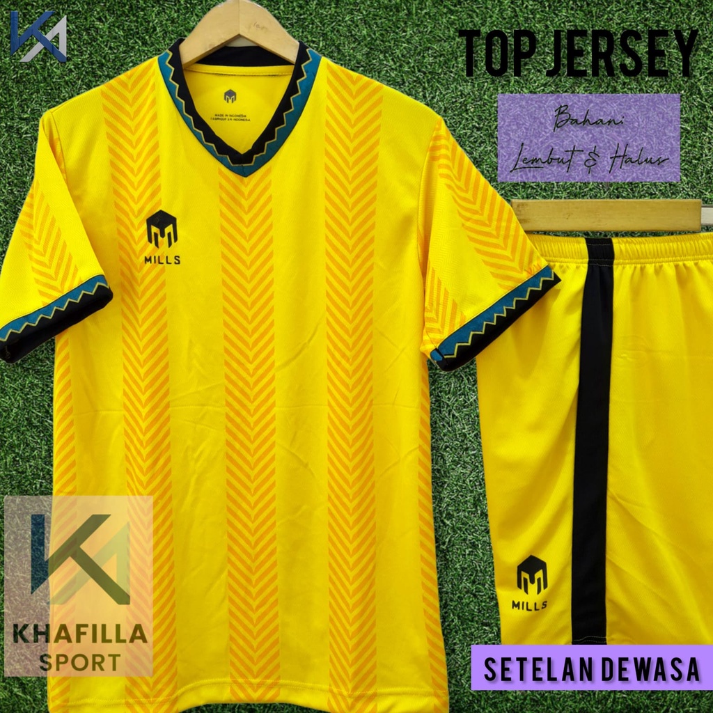 JERSEY FUTSAL DEWASA SETELAN OLAHRAGA SEPAK BOLA