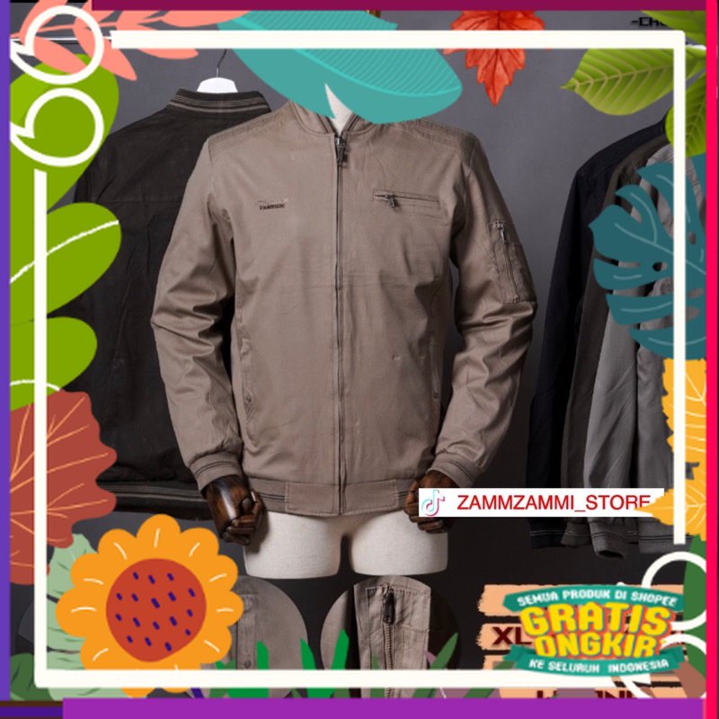 JAKET BOMBER KATUN CHOEX BOLAK BALIK IMPORT ORI / casual santai