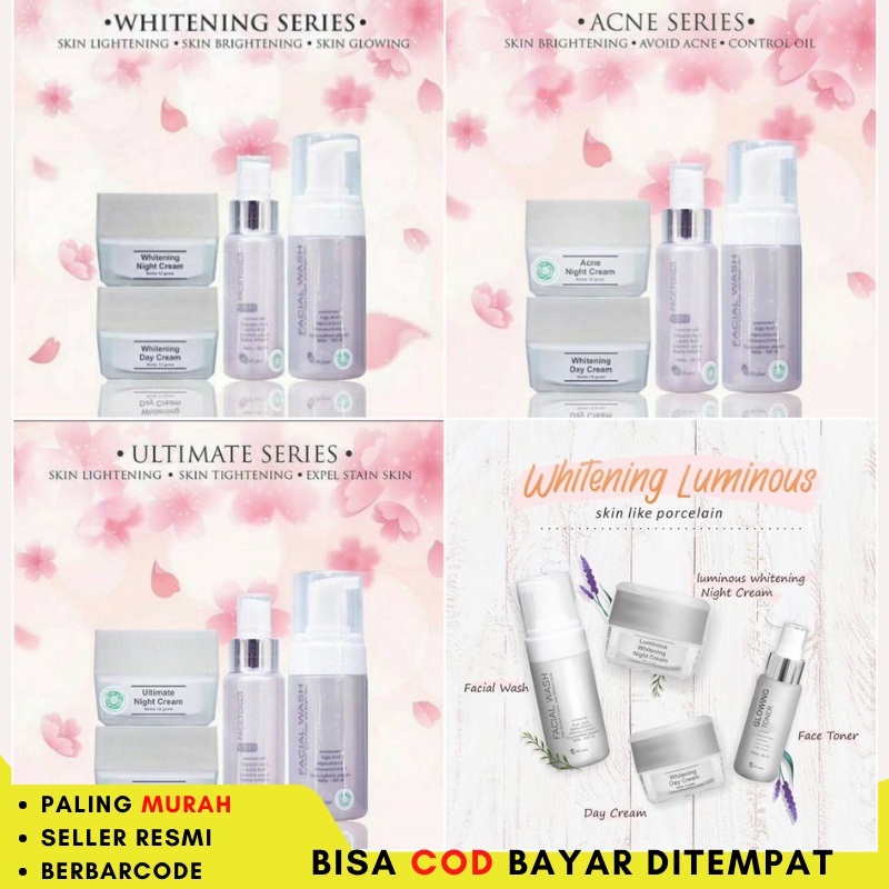 Paket MS Glow Original MG Glow Acne MG Glow Ultimate MG Glow Whitening MG Glow Luminous Berbarcode R
