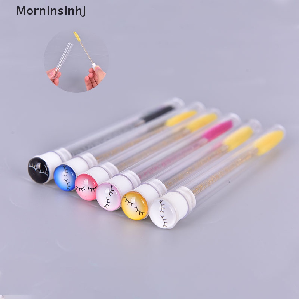 Mornin Reusable Brow Brush Tube Sikat Bulu Mata Sekali Pakai Tabung Anti Debu Alis id