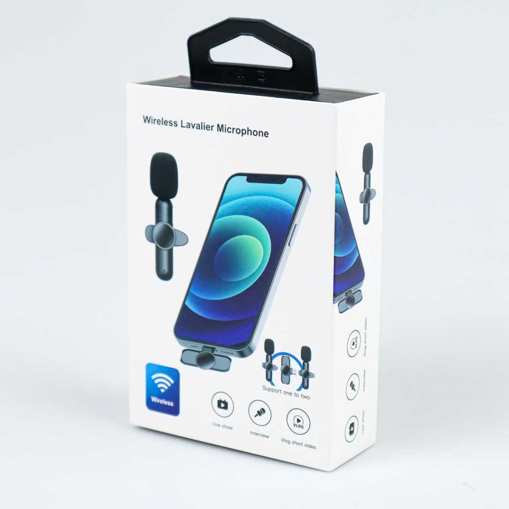 TaffSTUDIO Mikrofon Portable Wireless Lavalier Mic USB Type C - G10