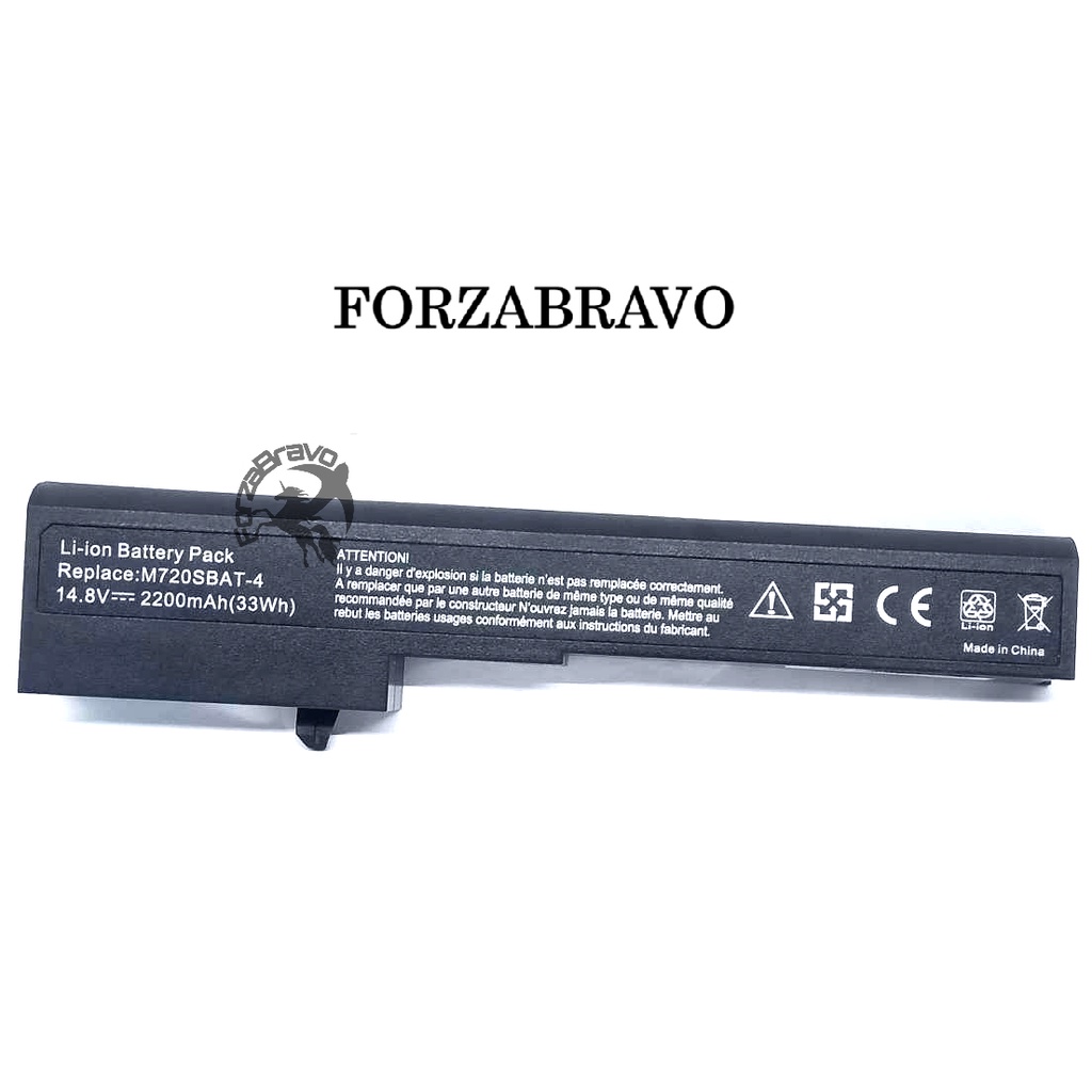 Clevo laptop BATTERY Baterai M72S M720 M720R M720S M721 M720BAT-4 ORI