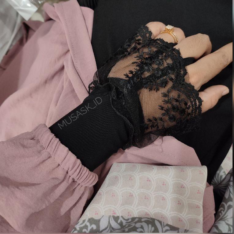 [ART. 594152] HANDSOCK CINCIN RENDA BESAR / HANDSOCK RENDA PENGANTIN