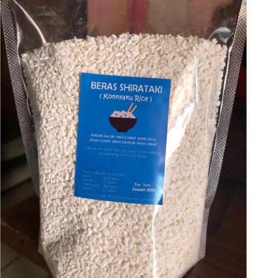 

➦ Beras shirataki 500gram /konyaku rice 500gram ❅