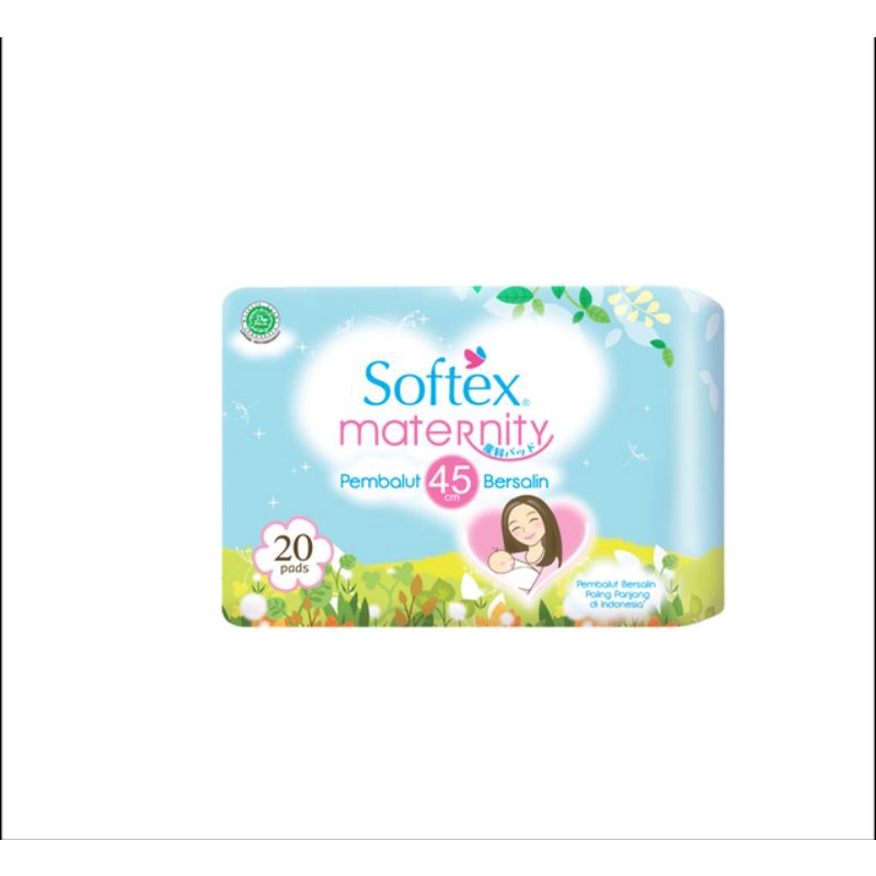 softex maternity isi 20pads ibu melahirkan