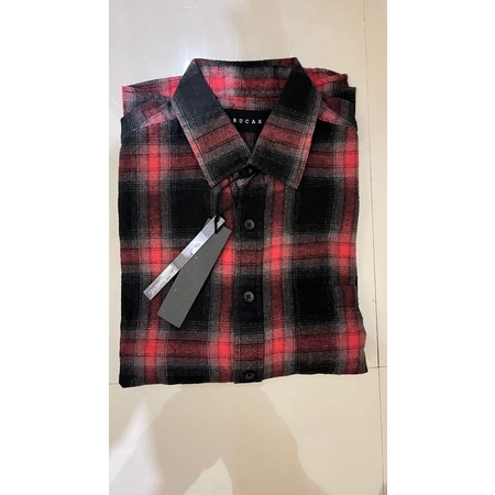 Rucas Flannel Ruby Size M