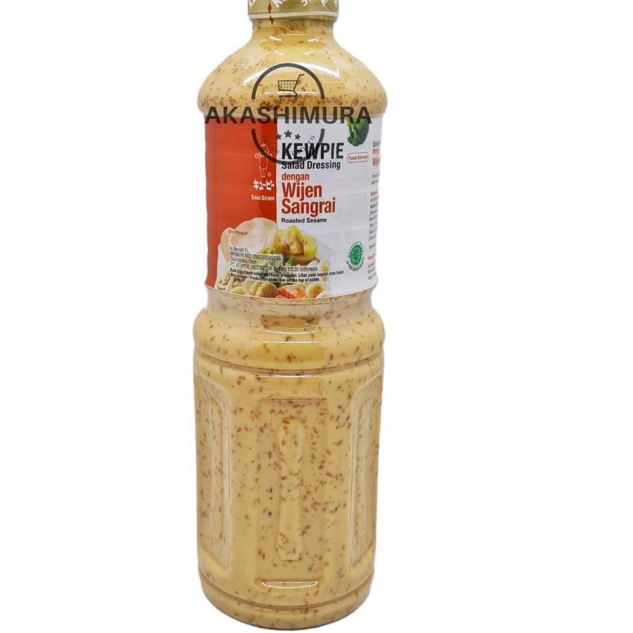 

➯ Kewpie Salad Dressing Roasted Sesame-Wijen Sangrai 1 Liter ♥