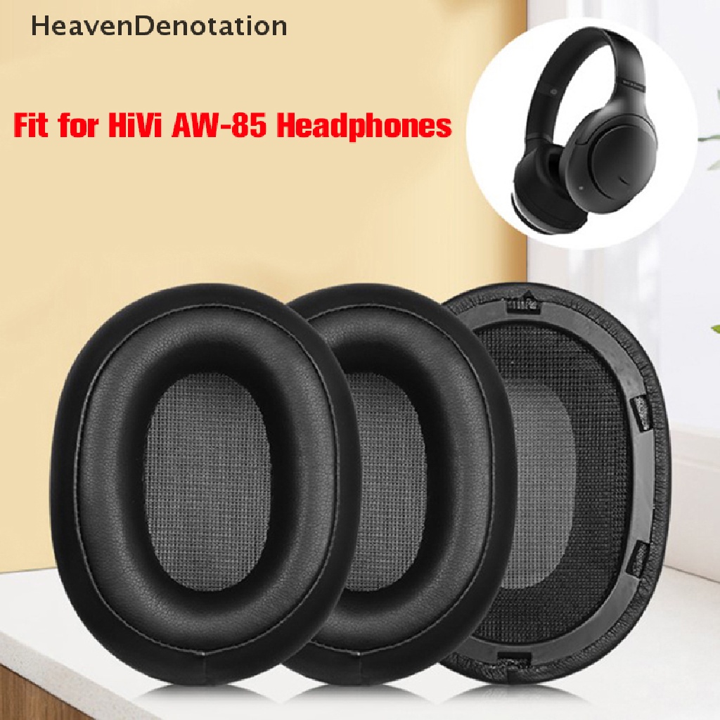 [HeavenDenotation] Earpad Busa Pengganti Bantalan Telinga headband Cushions Untuk Bagian Perbaikan Headphone HIVI AW-85 HDV