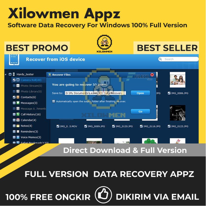 [Full Version] Leawo iOS Data Recovery Pro Lifetime Data Recovery WIN OS